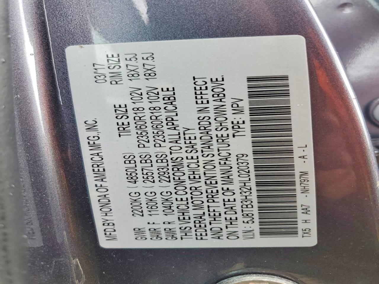 2017 Acura RDX