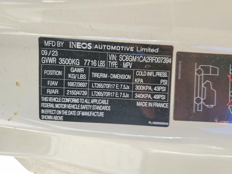 2024 Ineos Automotive Limited Grenadier