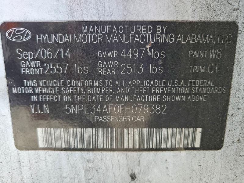 2015 Hyundai Sonata Sport