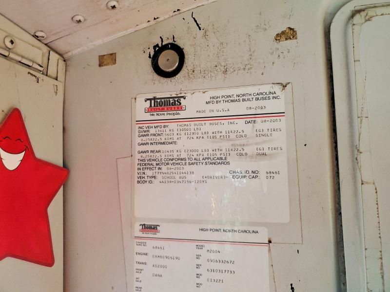 2004 Thomas School Bus-School Bus