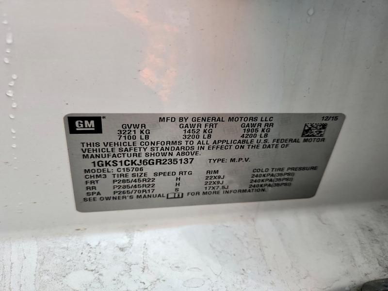 2016 GMC Yukon Denali