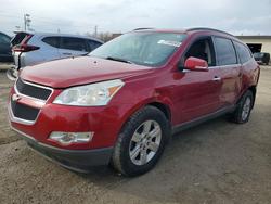 Chevrolet salvage cars for sale: 2012 Chevrolet Traverse lt