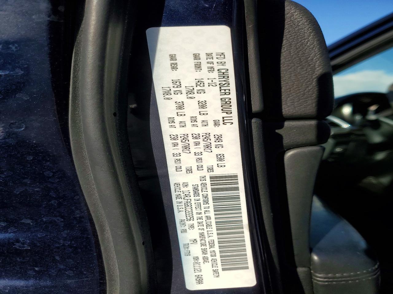 2012 Jeep Grand Cherokee Laredo
