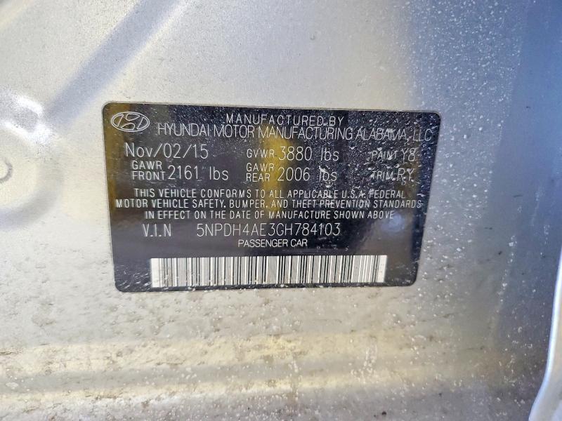 2016 Hyundai Elantra Value Edition