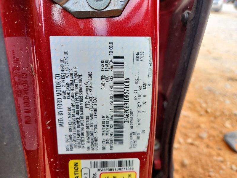 2013 Ford Fusion se