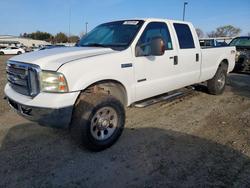 Salvage trucks for sale at Sacramento, CA auction: 2006 Ford F350 SRW Super Duty