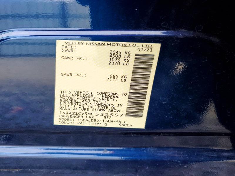 2021 Nissan Leaf sv