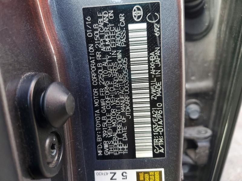 2016 Toyota Prius Three Touring