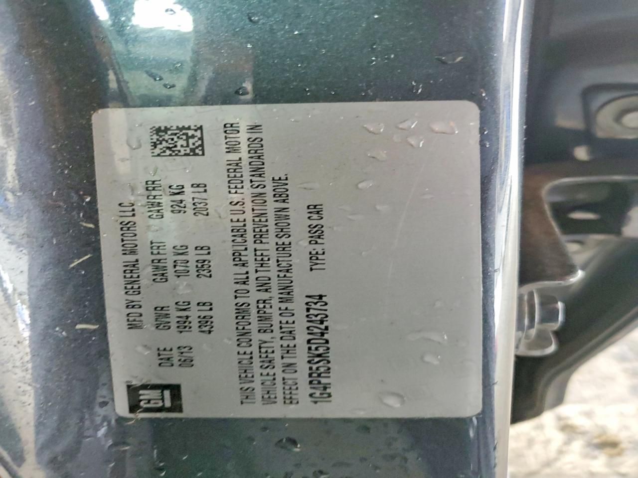 2013 Buick Verano Convenience