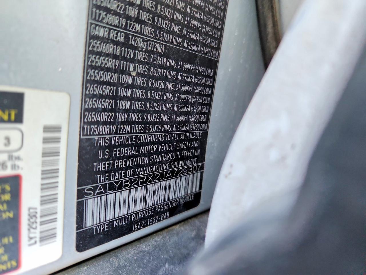 2018 Land Rover Range Rover Velar s