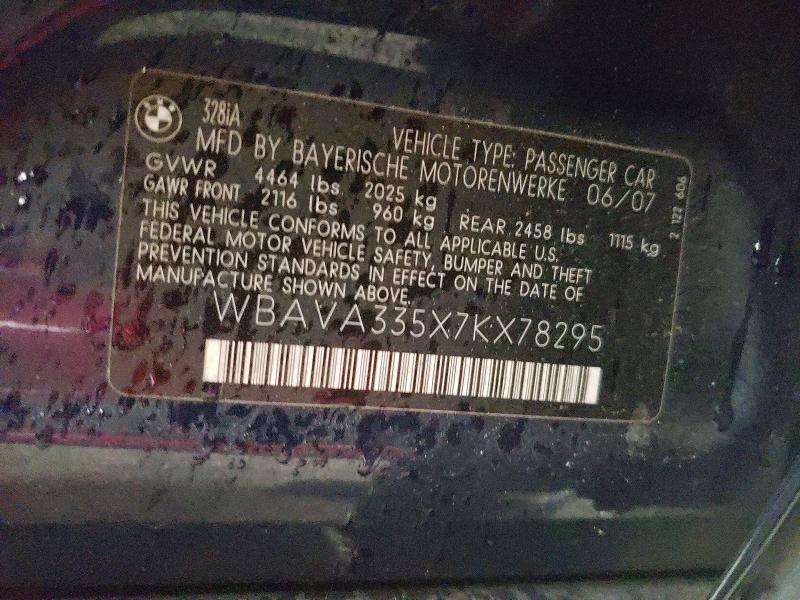 2007 BMW 328 i
