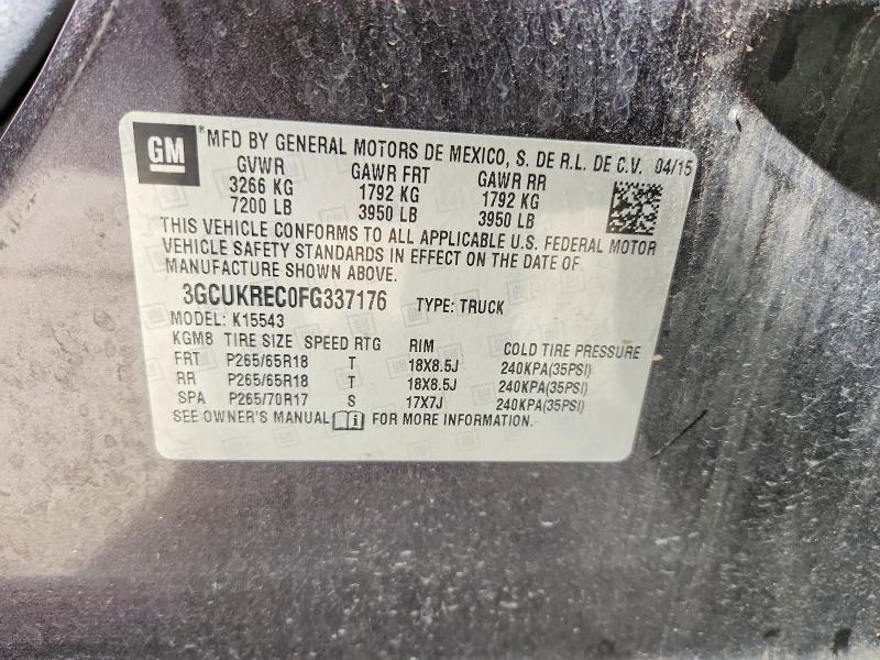 2015 Chevrolet Silverado K1500 LT
