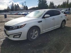KIA Optima lx salvage cars for sale: 2015 KIA Optima lx