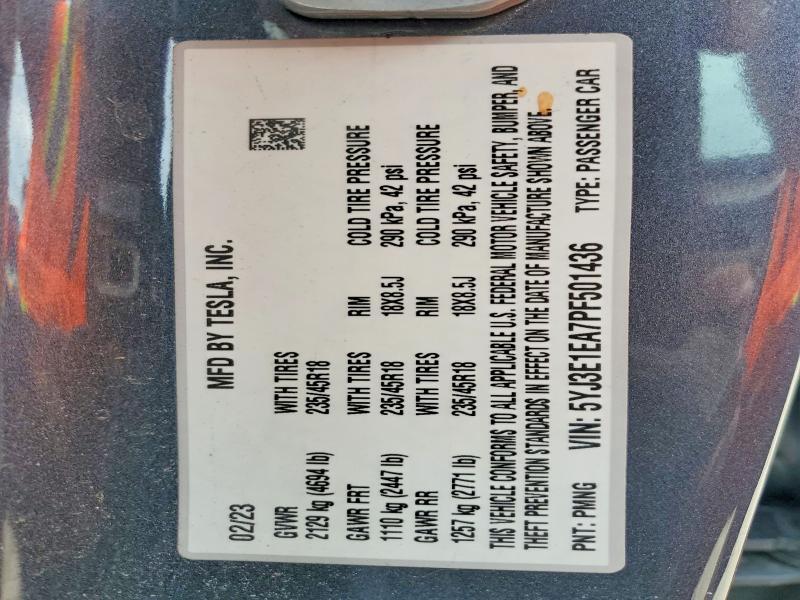 2023 Tesla Model 3