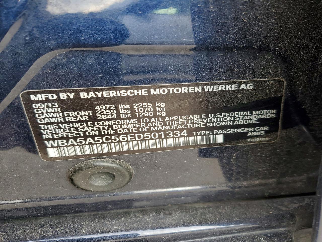 2014 BMW 528 i