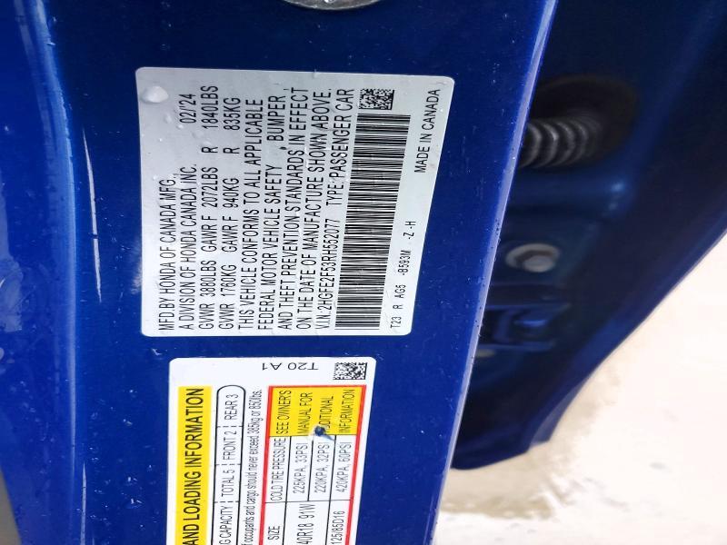 2024 Honda Civic Sport