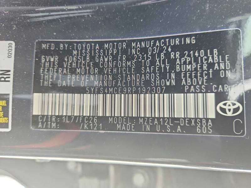 2024 Toyota Corolla se