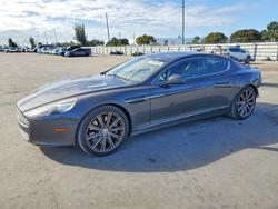 Aston Martin Rapide salvage cars for sale: 2011 Aston Martin Rapide