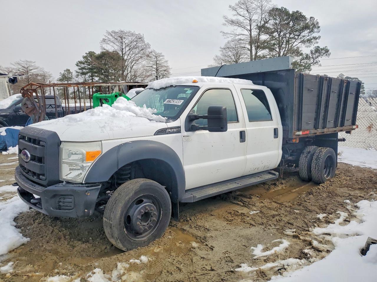 2015 Ford F450 Super Duty Flatbed Truck