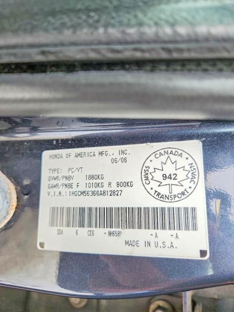 2006 Honda Accord se
