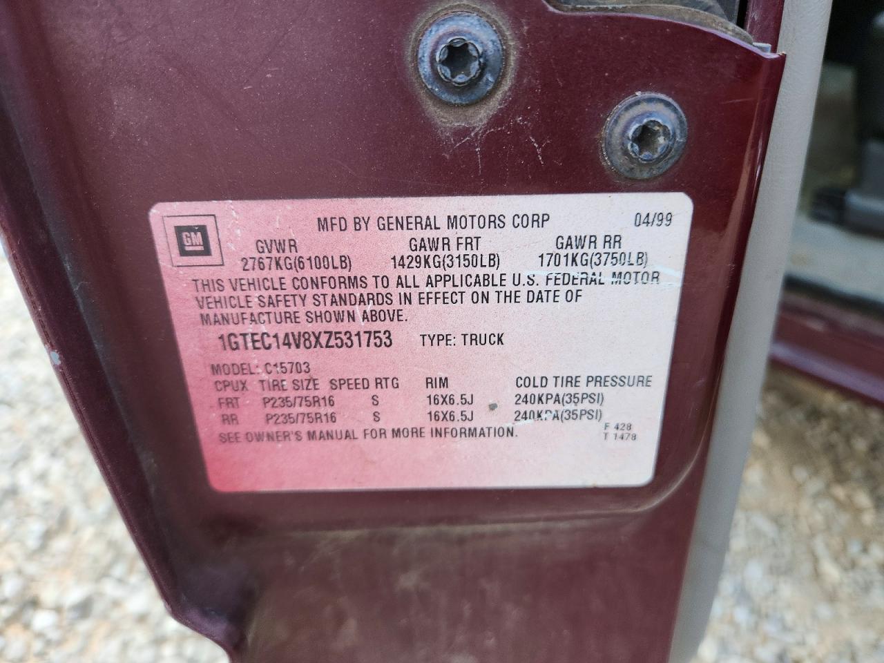 1999 GMC Sierra