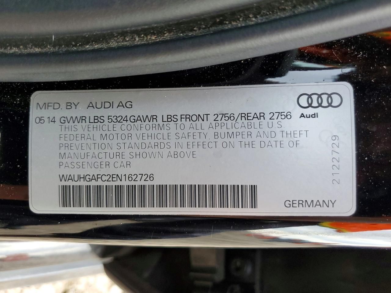 2014 Audi A6 Prestige