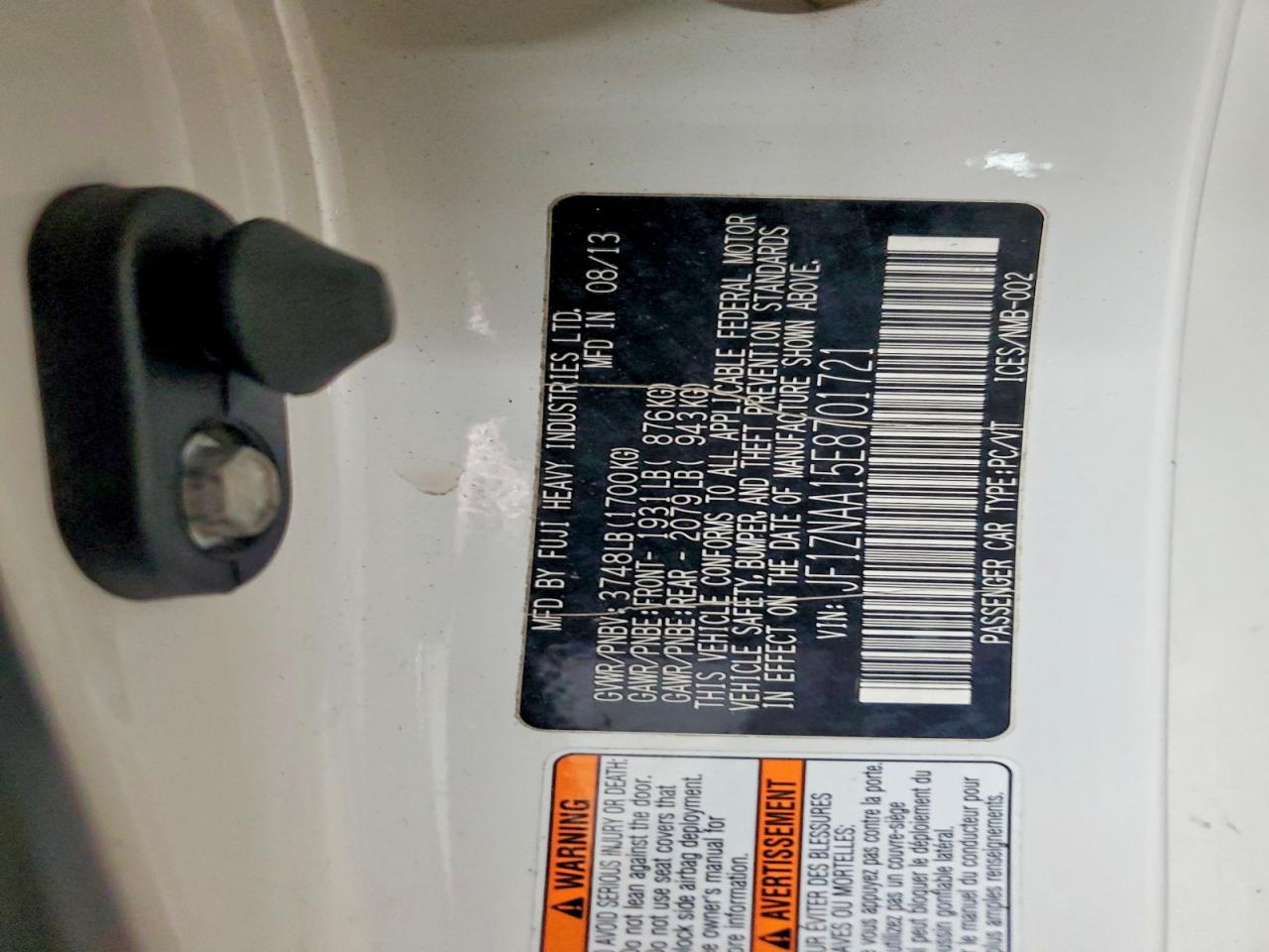 2014 Scion Fr-s Base