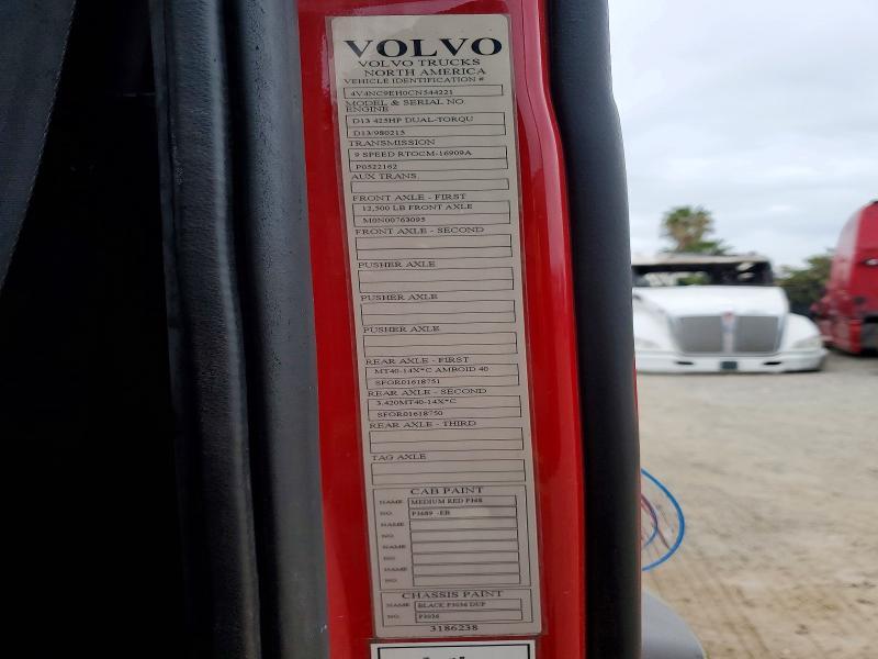 2012 Volvo VN VNL