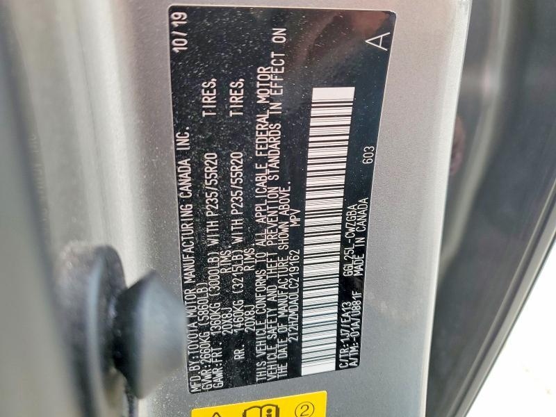 2020 Lexus Rx 350 Base