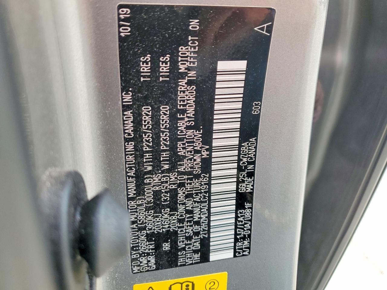 2020 Lexus Rx 350 Base