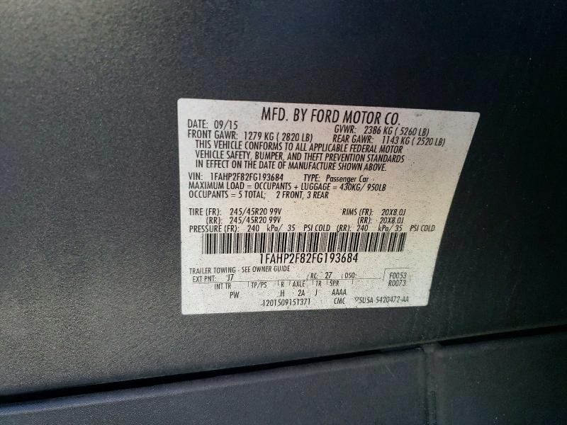 2015 Ford Taurus Limited