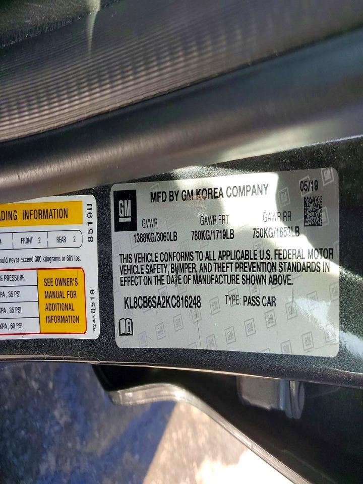 2019 Chevrolet Spark ls