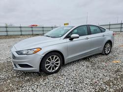 Ford Fusion salvage cars for sale: 2017 Ford Fusion se