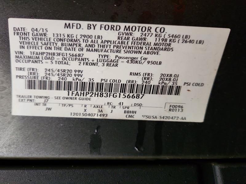 2015 Ford Taurus sel