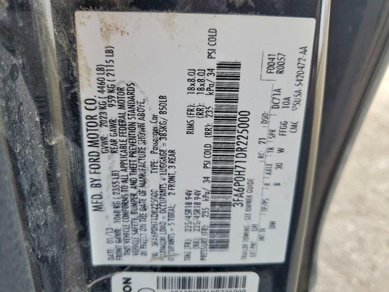 2013 Ford Fusion se