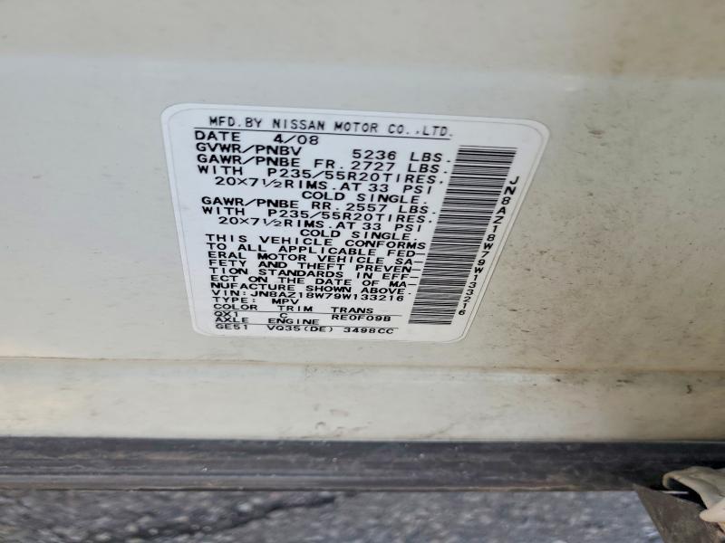 2009 Nissan Murano s