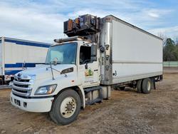 Salvage trucks for sale at China Grove, NC auction: 2019 Hino 308/338 Refrigerated BOX Truck