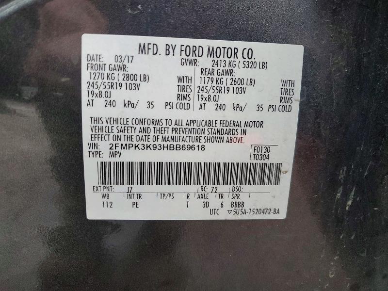 2017 Ford Edge Titanium