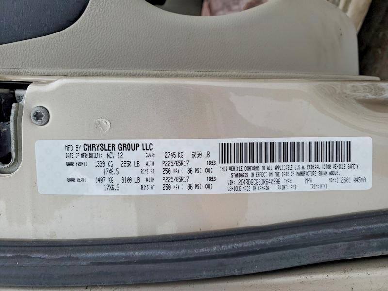 2013 Dodge Grand Caravan sxt