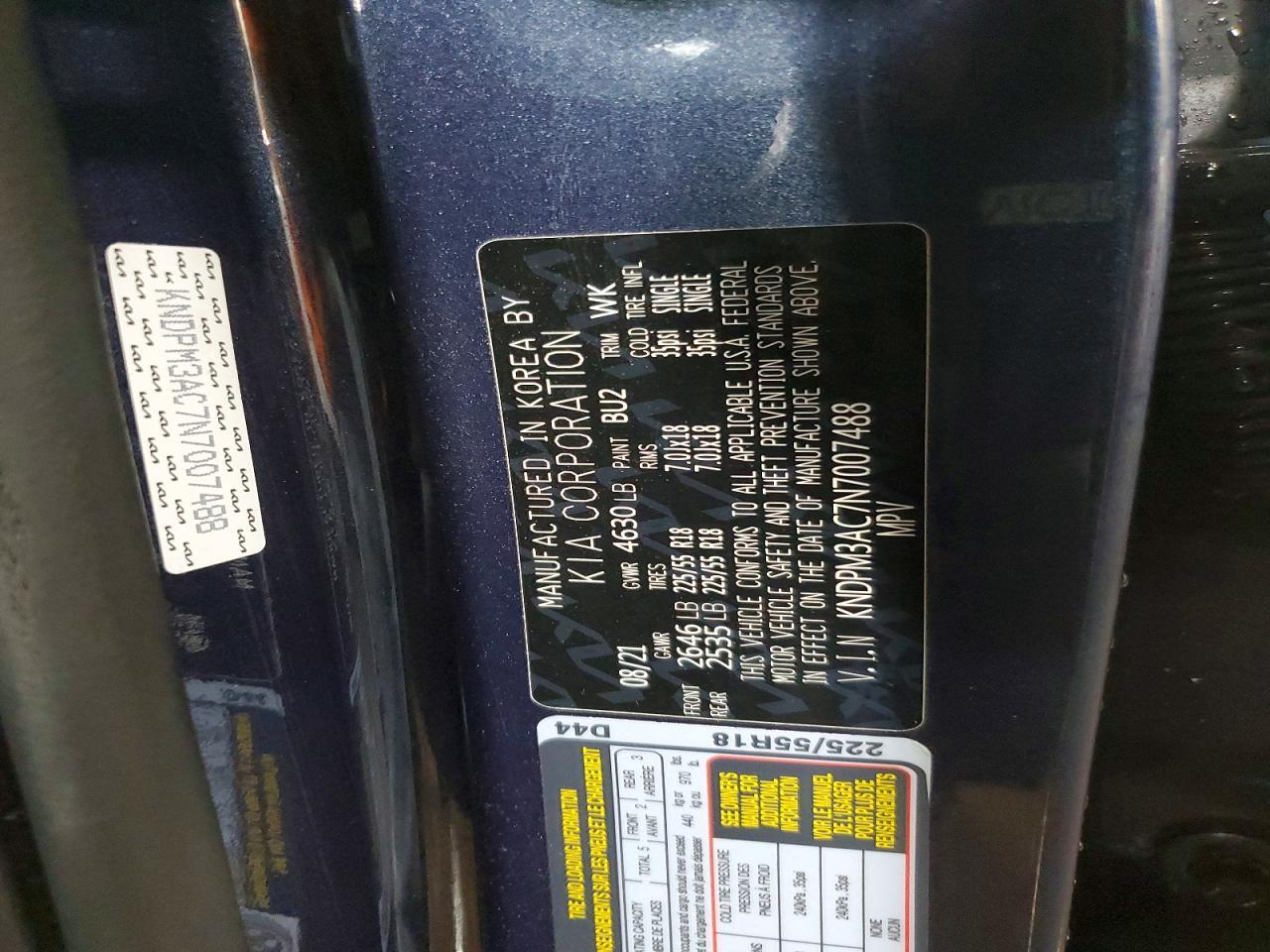 2022 KIA Sportage lx