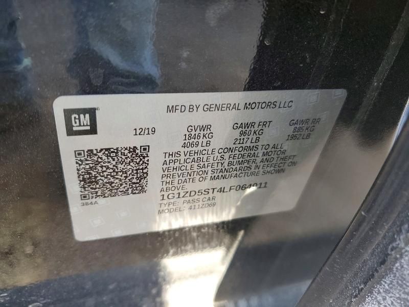 2020 Chevrolet Malibu lt