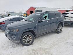 Salvage cars for sale from Copart London, ON: 2014 Jeep Grand Cherokee Limited
