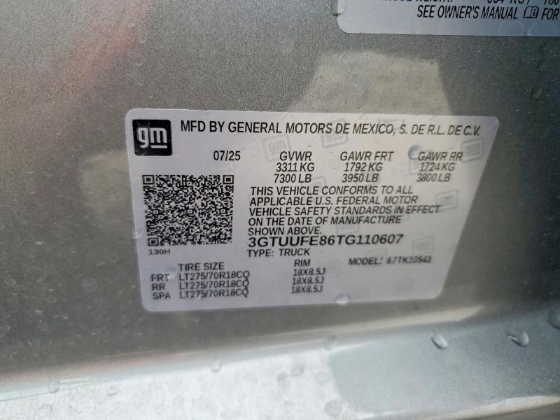 2026 GMC Sierra K1500 AT4X