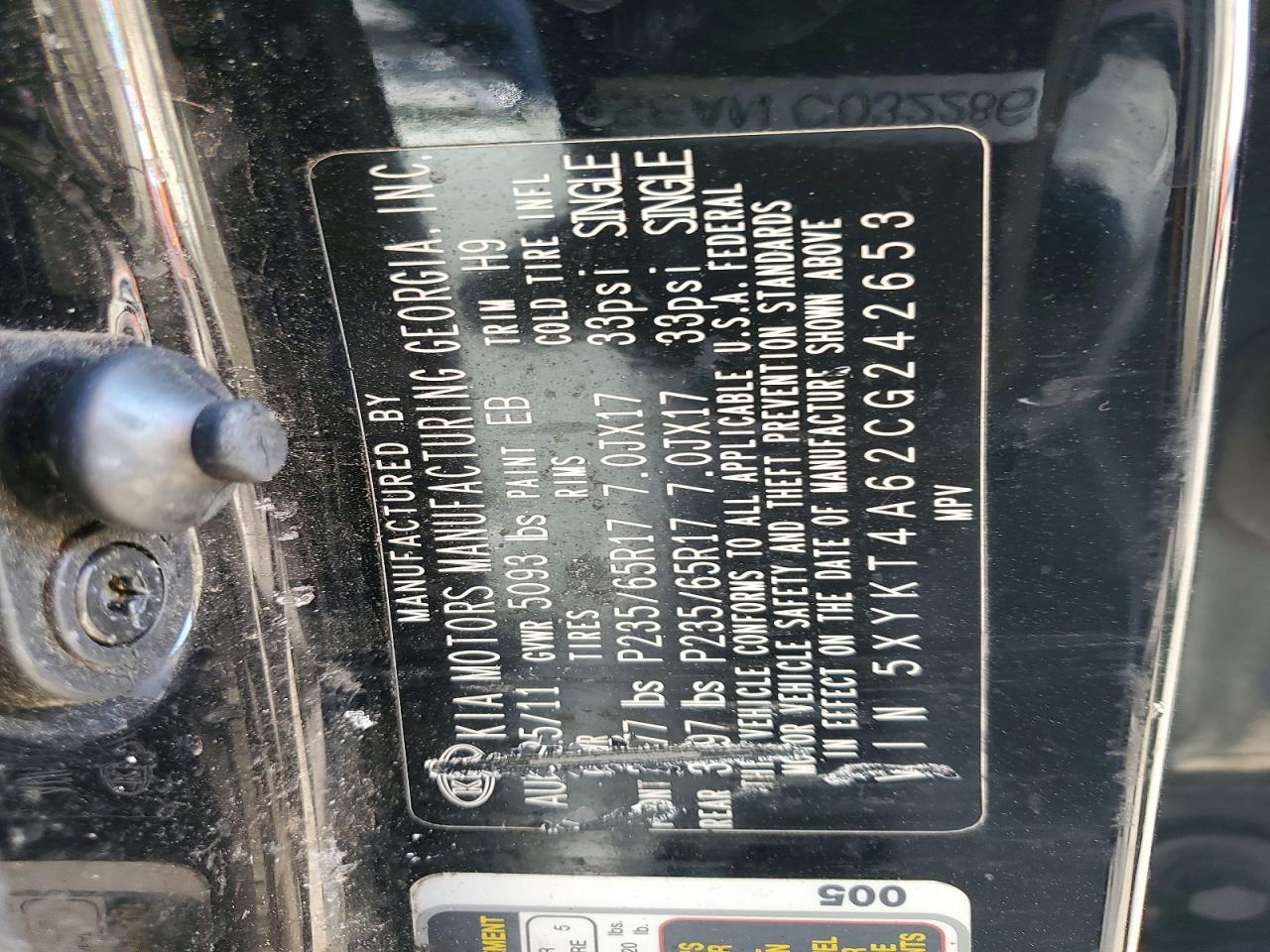 2012 KIA Sorento Base