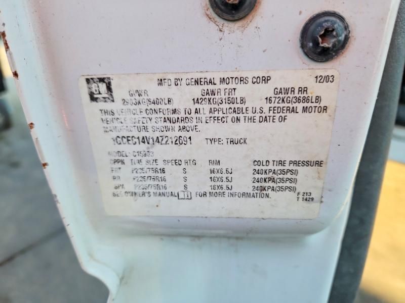 2004 Chevrolet Silverado C1500