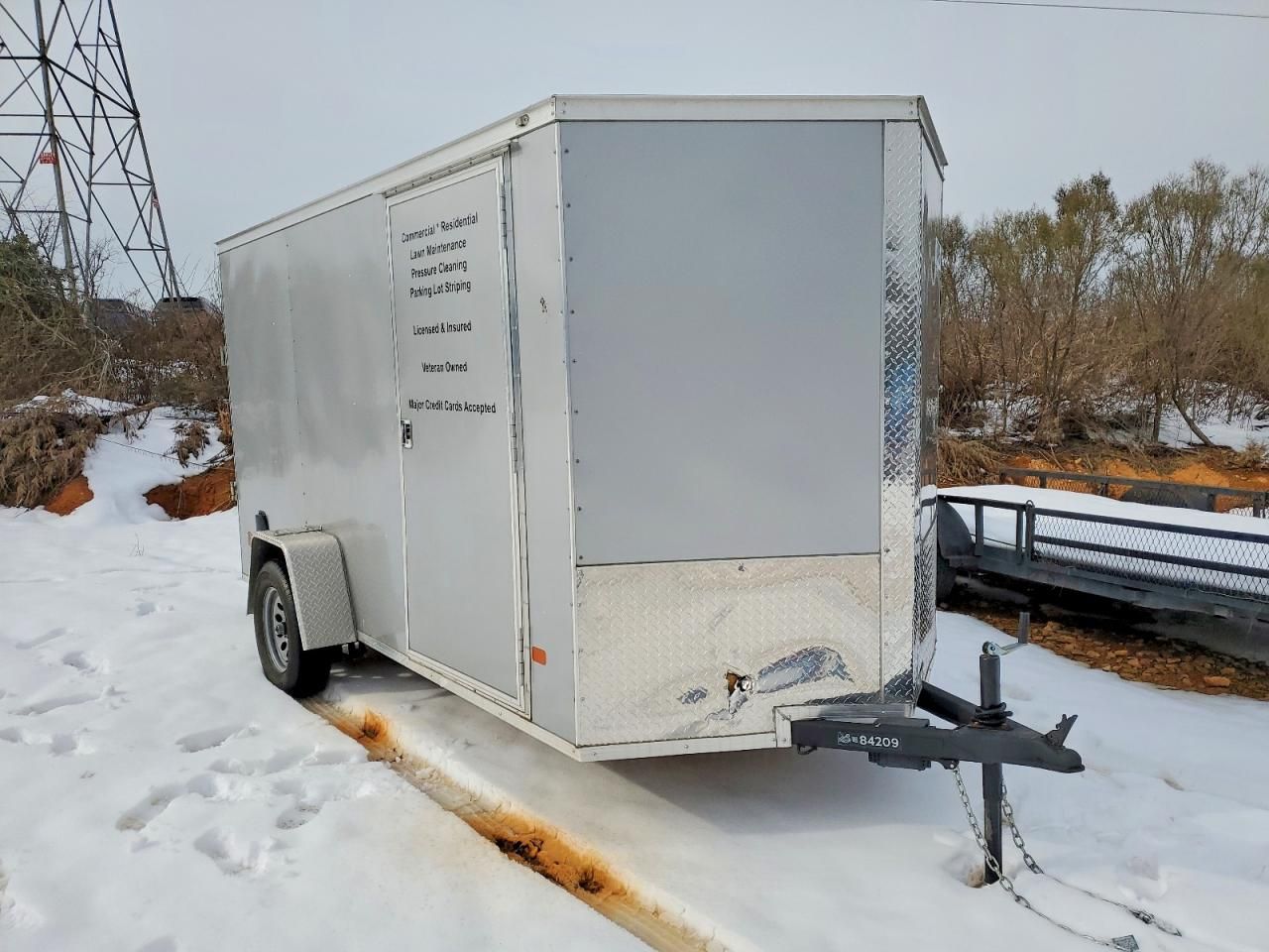 2023 Covered Wagon CW6X12SA Enclosed Cargo Trailer