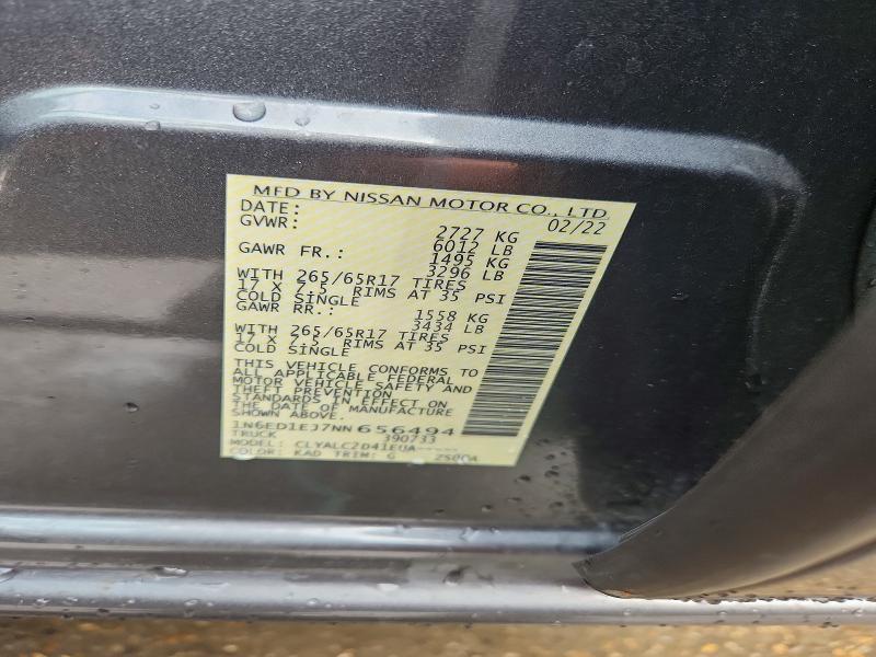 2022 Nissan Frontier SV