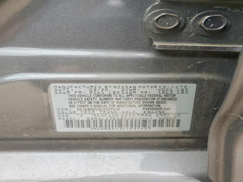 2020 Nissan Sentra sr