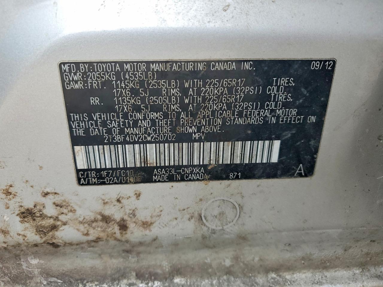 2012 Toyota Rav4