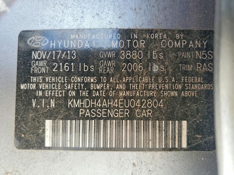 2014 Hyundai Elantra se